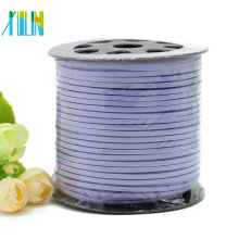 newest style jewelry cord,flat suede cord,jewelry purple faux suede cord SJW023